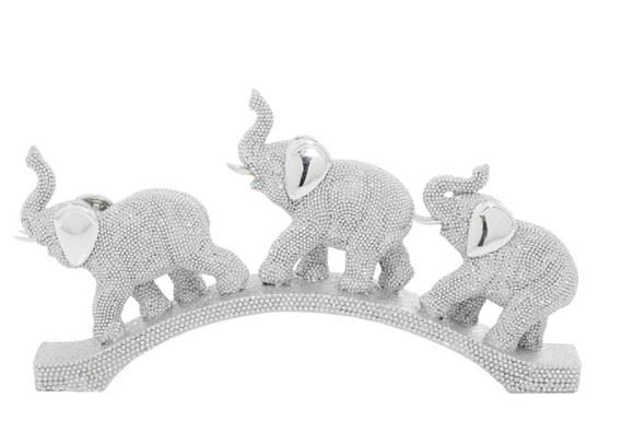 Sparkling Elephant Trio