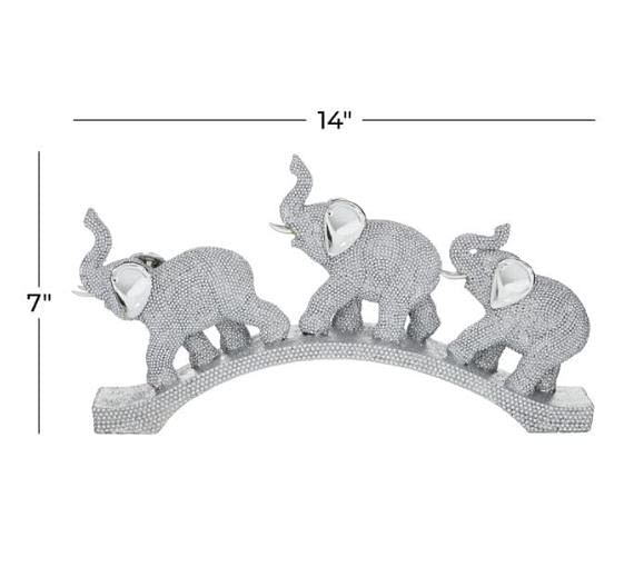 Sparkling Elephant Trio