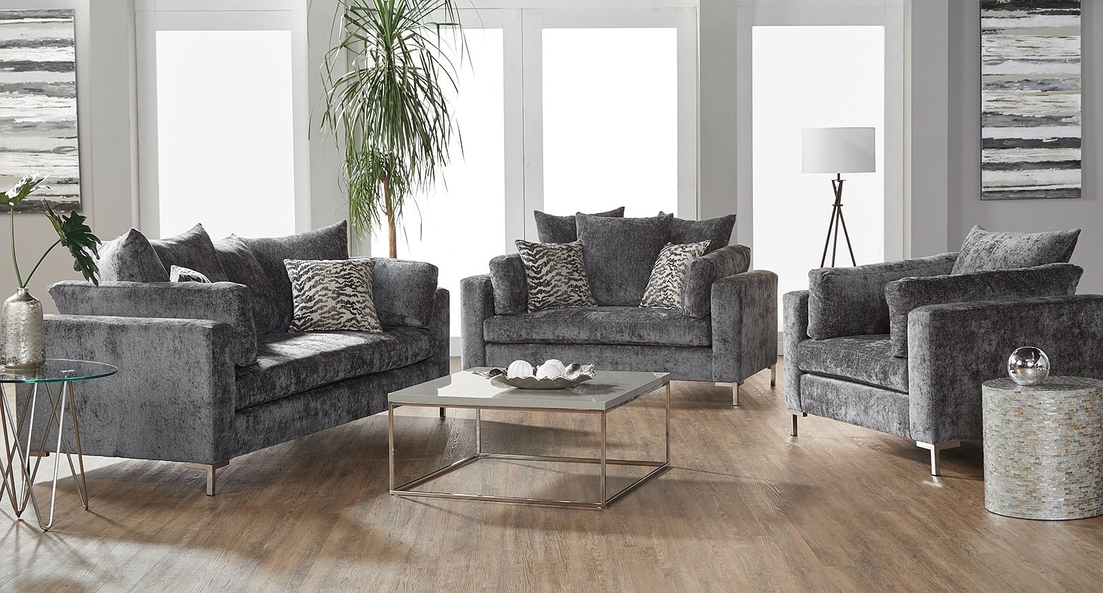 Lauren Sofa and Loveseat