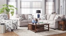 Camellia Sofa and Loveseat Set