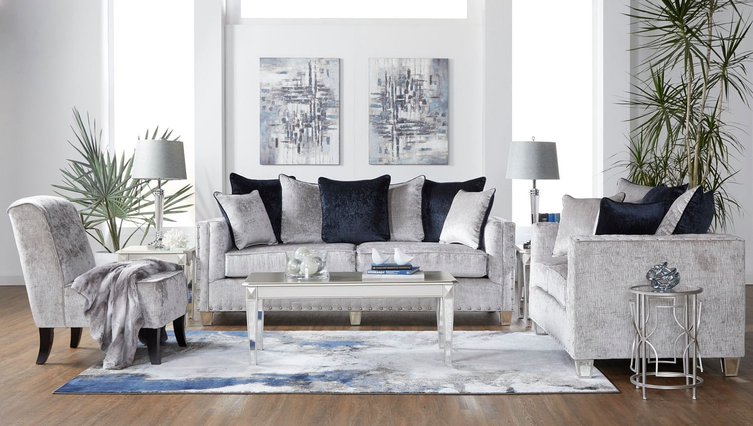 Gabrielle Sofa and Love Seat - Designers Choice