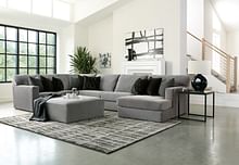 Carls Gray sectional