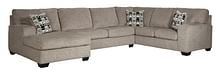 Ashley Furniture - Naples beige 3-Piece beige Sectional