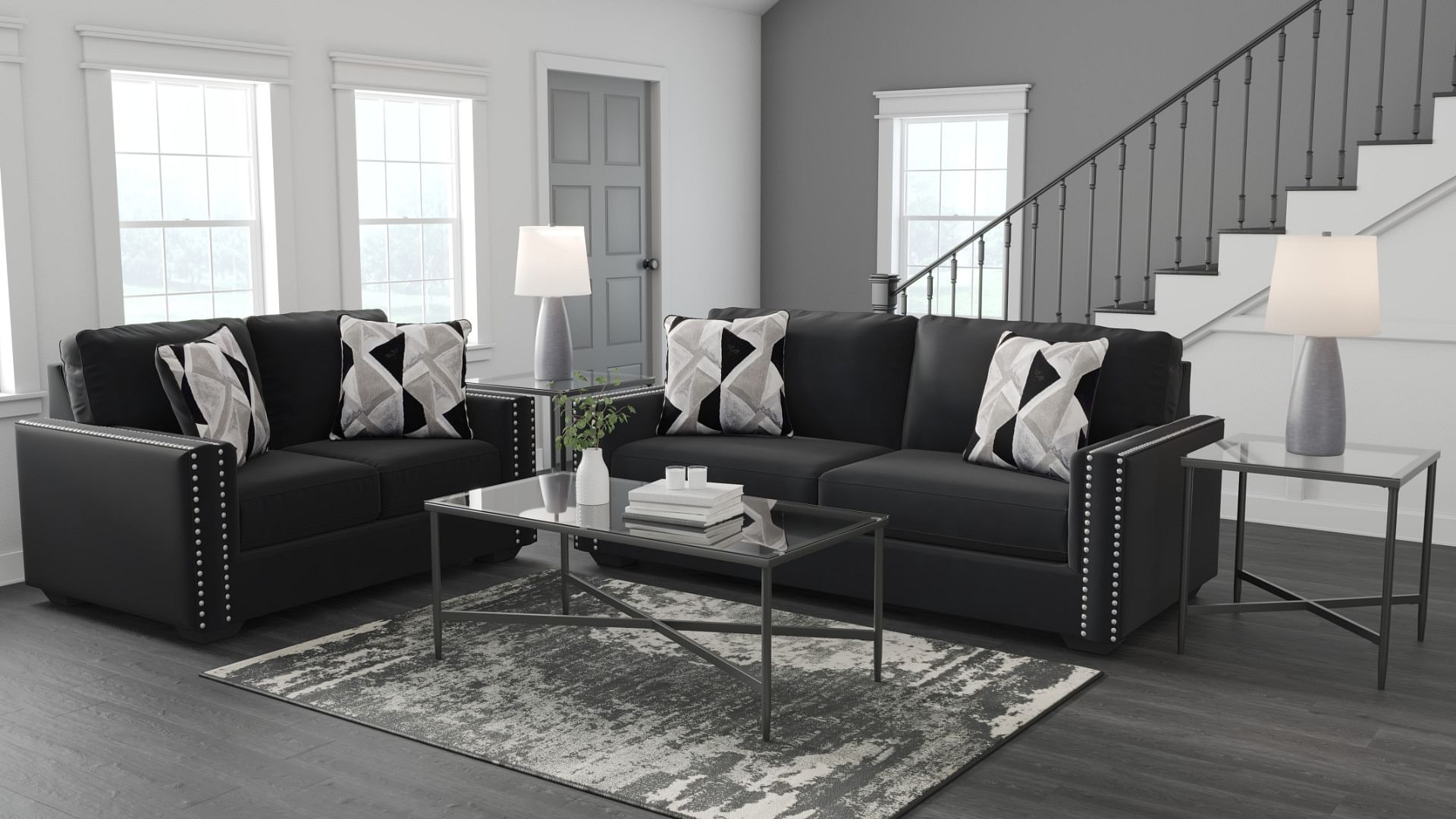 Ashley Furniture - Ravenna Sofa and Loveseat