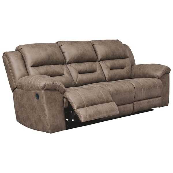 Ashley Furniture - Stoneland Reclining Sofa and Loveseat Set