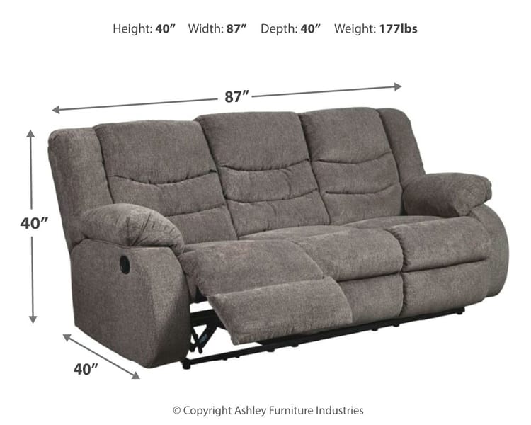 Signature 2 Pc Reclining Sofa and Loveseat set
