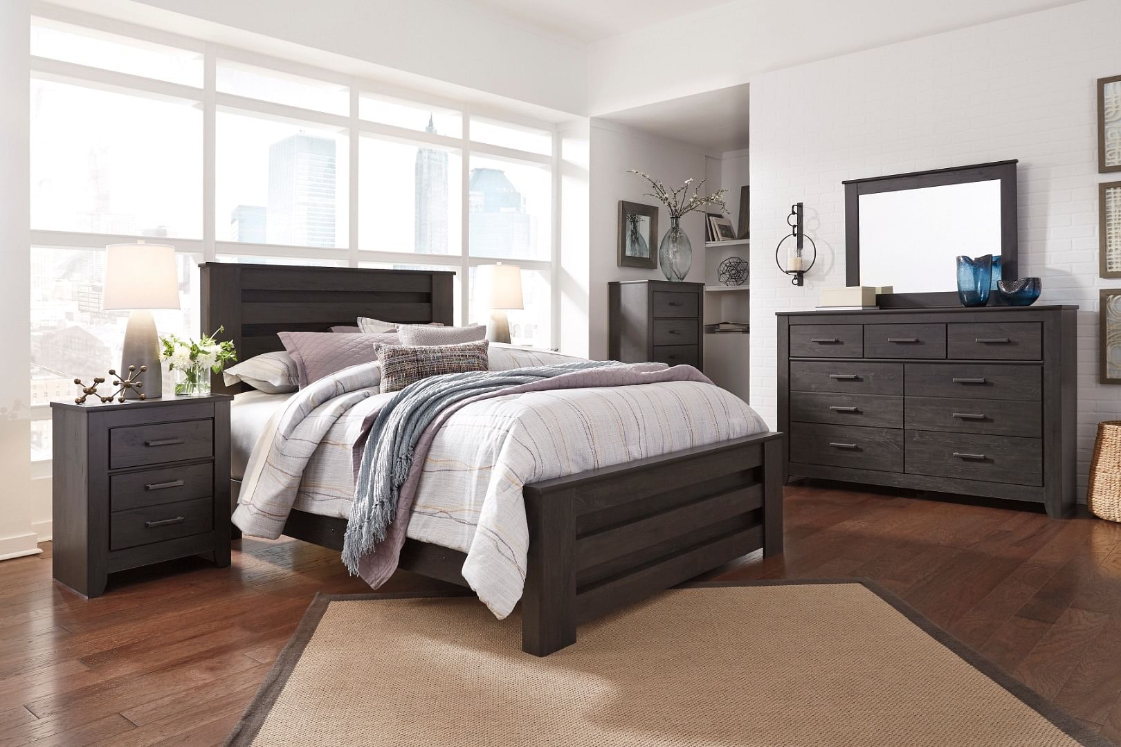 Ashley Furniture - Brinxton Queen Bedroom Set