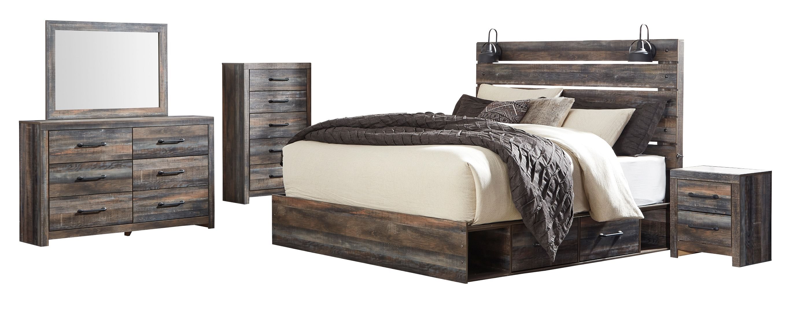 Ashley Furniture - Drystan Queen Bedroom Set