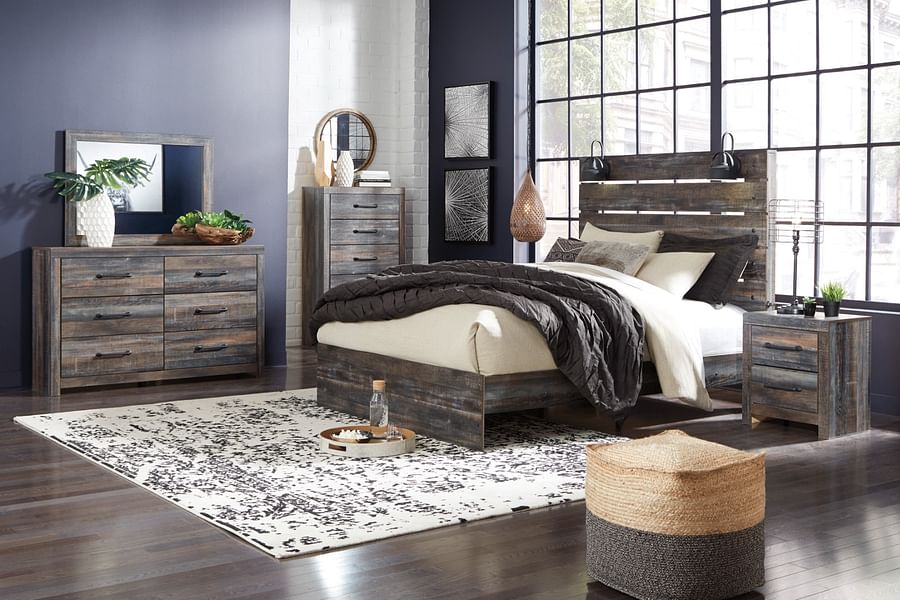 Ashley furniture deals rustic bedroom sets