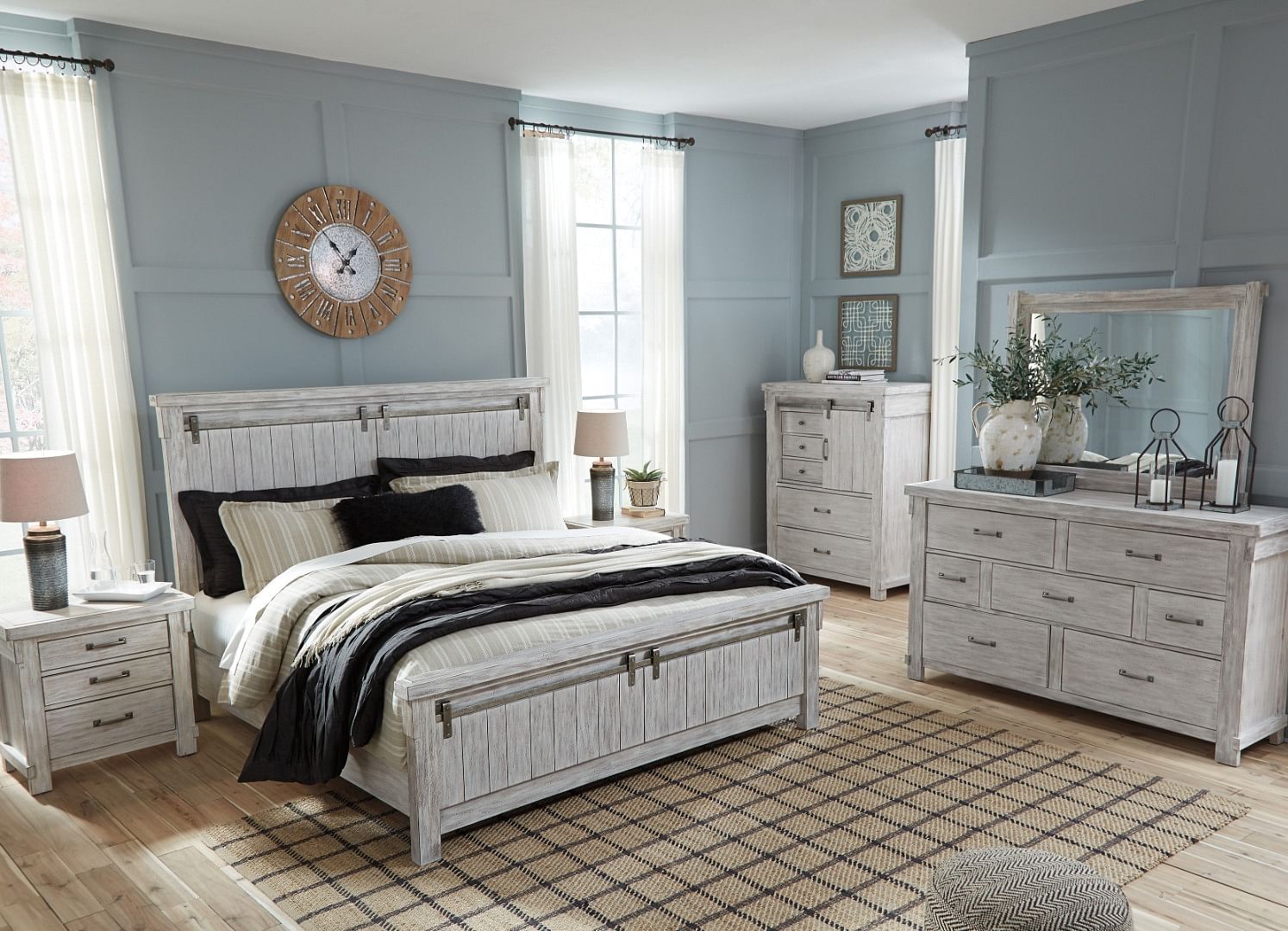 Ashley Furniture - Brashland King Bedroom Set
