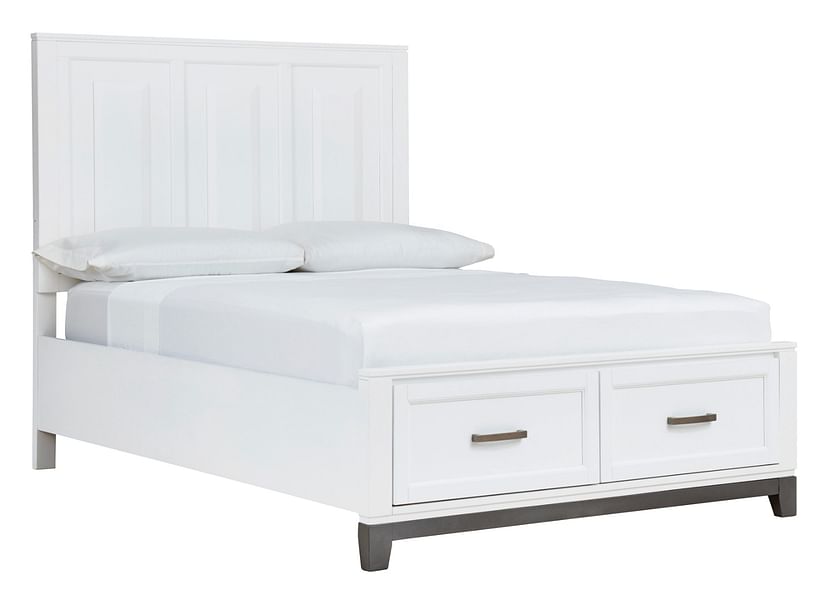 Milan King Bedroom Set - King Bed, Dresser, Mirror, 1 NS