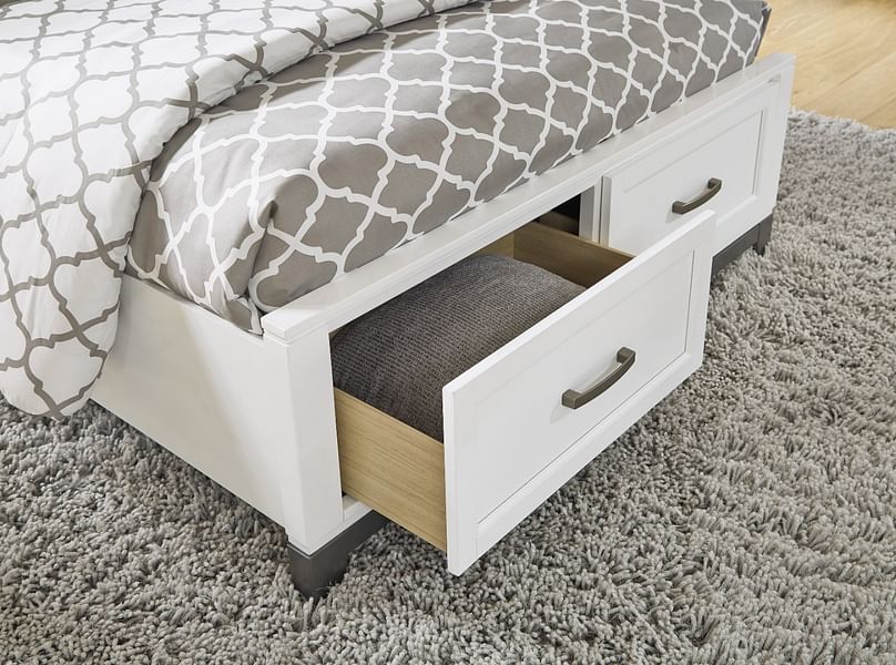 Milan King Bedroom Set - King Bed, Dresser, Mirror, 1 NS