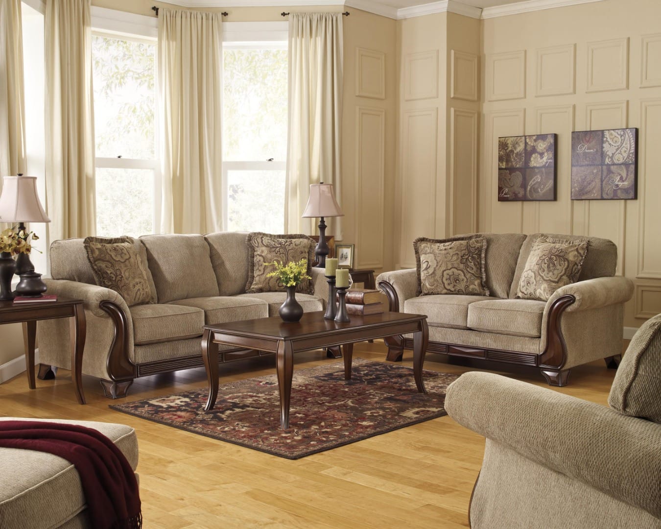 Ashley Furniture - Barley Sofa And Loveseat