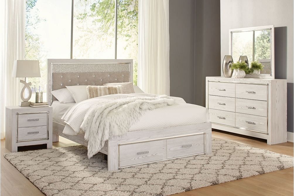 Ashley furniture deals bedroom set white