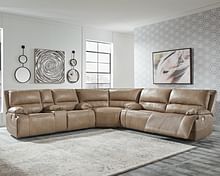 Ashley Furniture - Geneva 3 Piece Power Reclining Sectional
