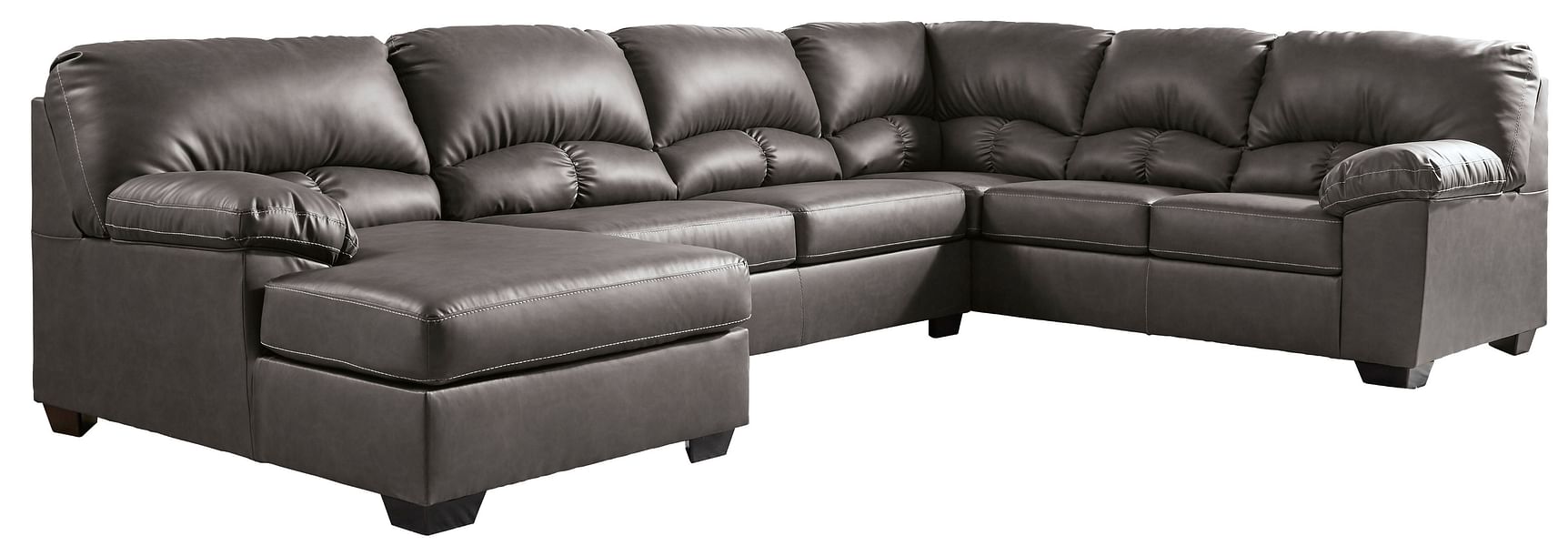 Ashley Furniture - Aberton 3-Piece Sectional with Chaise