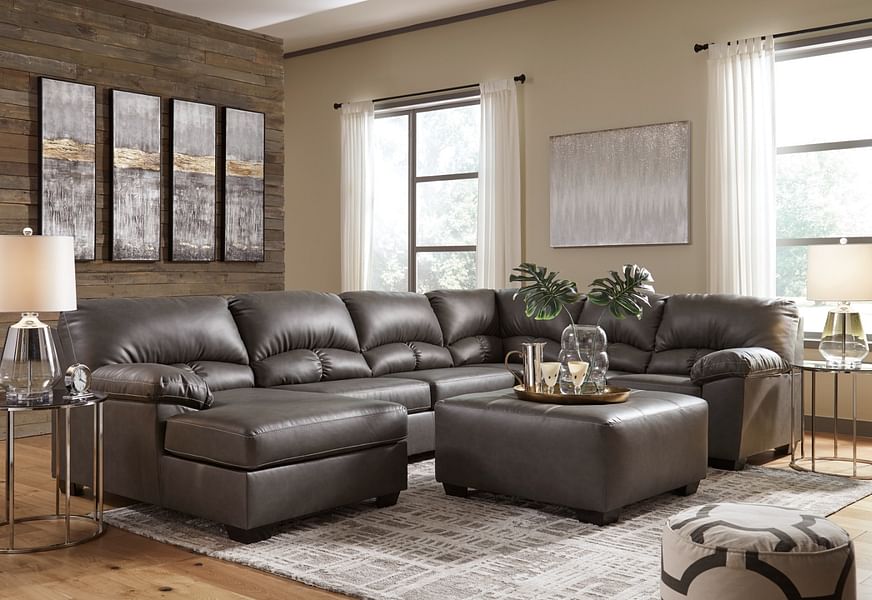 Ashley Furniture - Aberton 3-Piece Sectional with Chaise