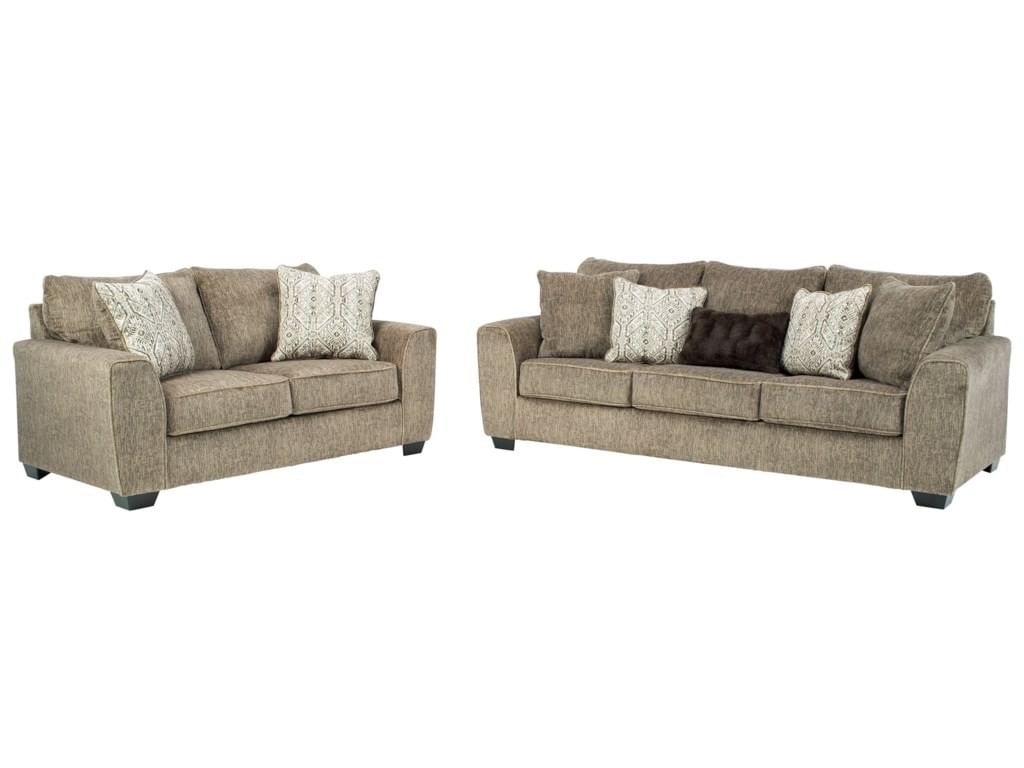 Capri Sofa and Loveseat Set