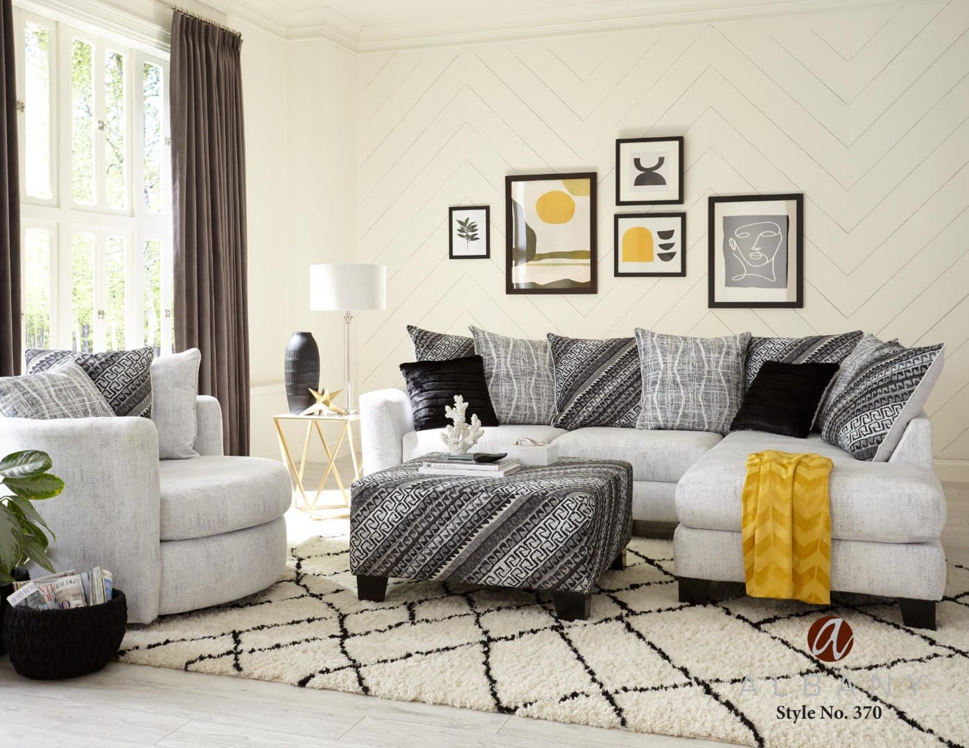 Calista 2 PC Sectional