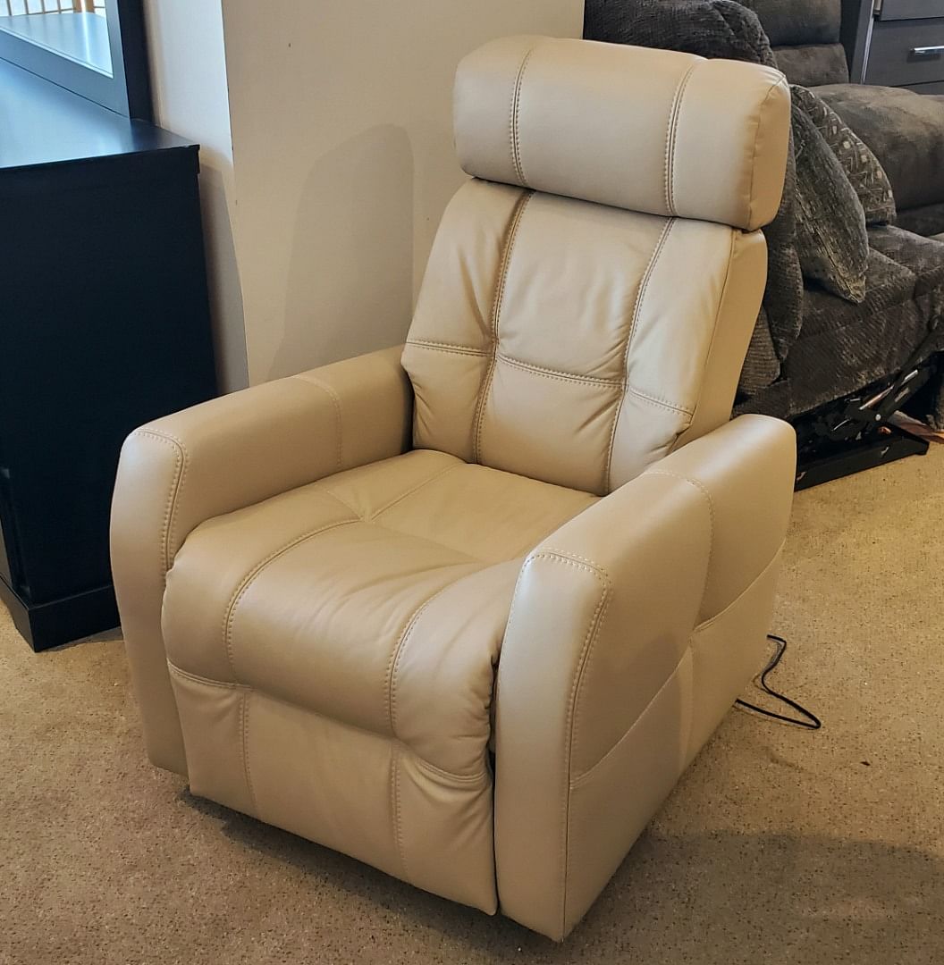 Benton Leather Reclining Chair