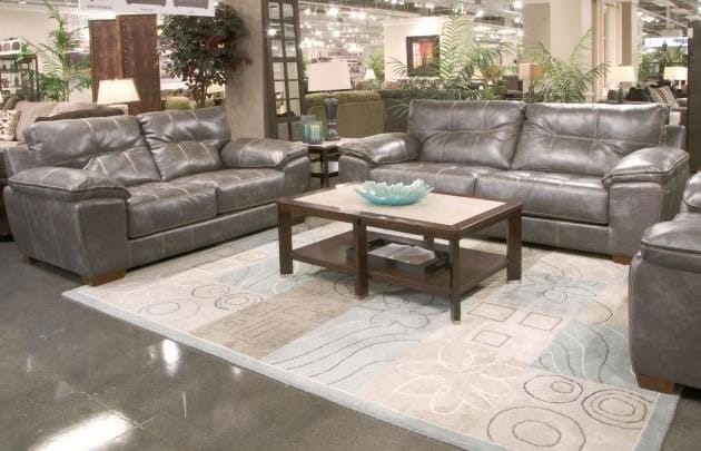 Hugo Sofa and Loveseat in Gray