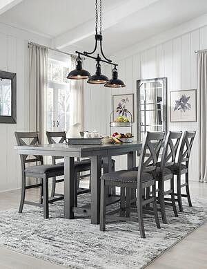 Ashley Furniture - Madeline Counter Height Dining Set