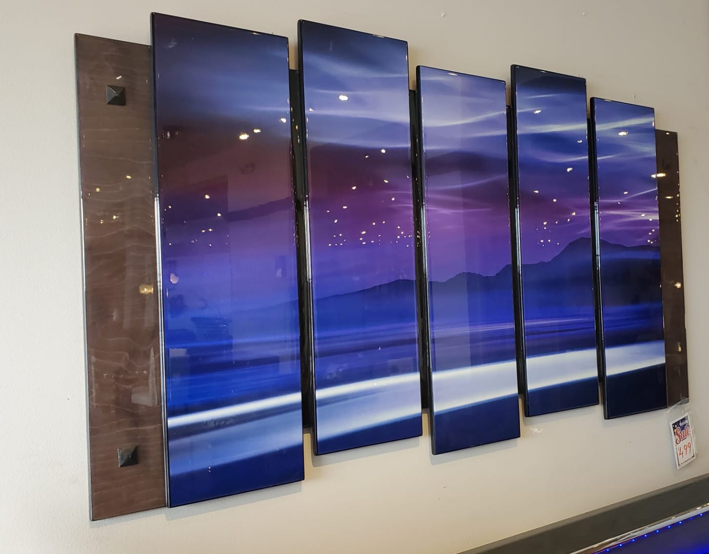 Purple Abstract Art