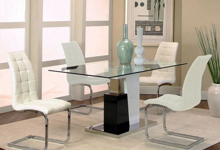 Elin Dining Set Table and 4 Chairs