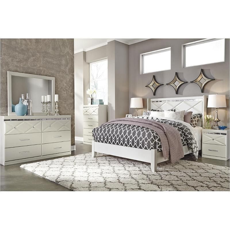 Ashley Furniture - Dreamur Bedroom Set  (Queen Bed and Dresser/Mirror)