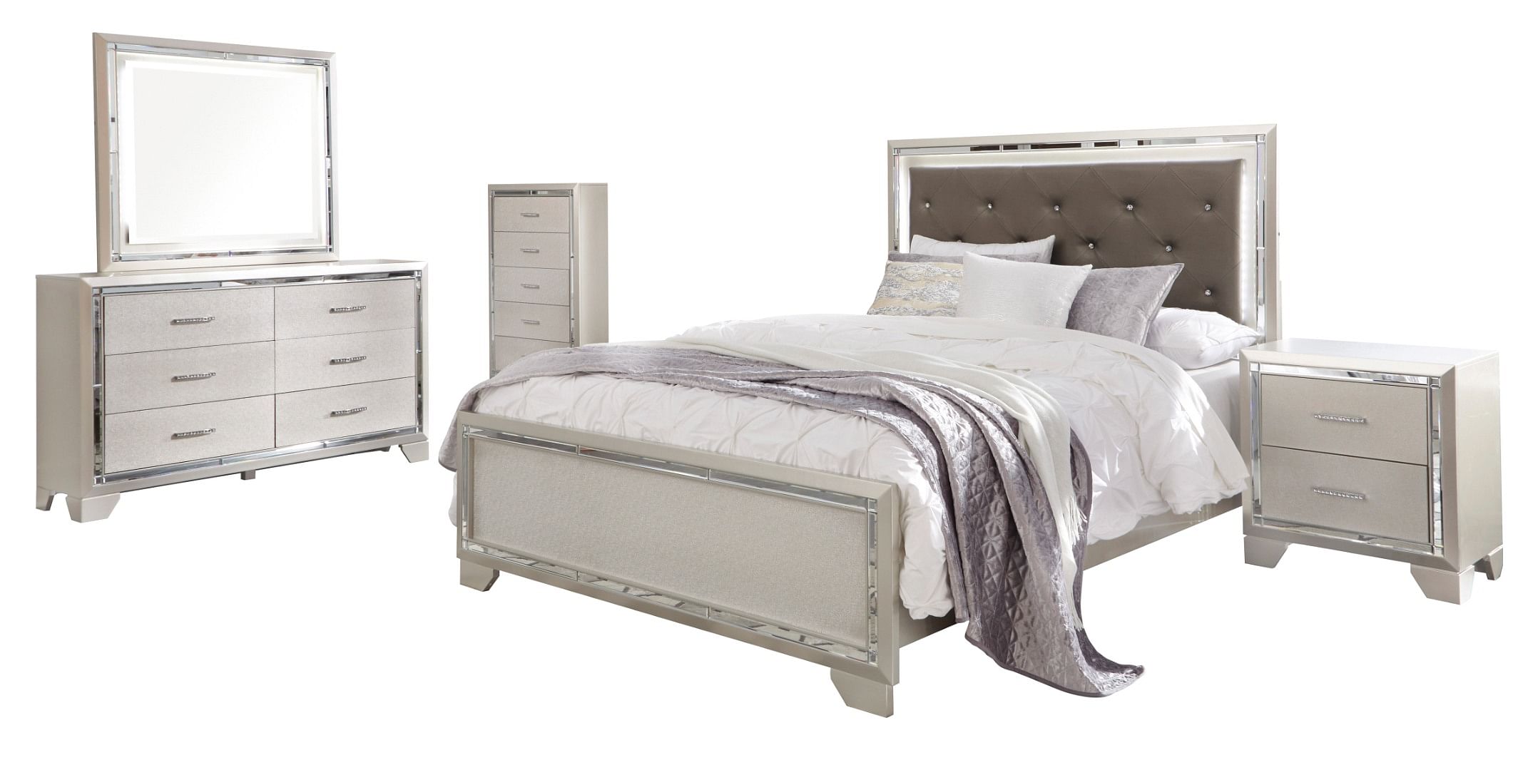 Lonnix queen shop panel bed