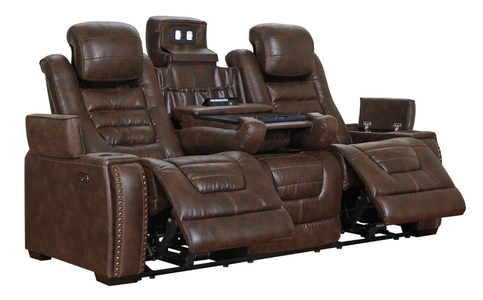 Ashley Furniture - Bark Power Reclining Sofa