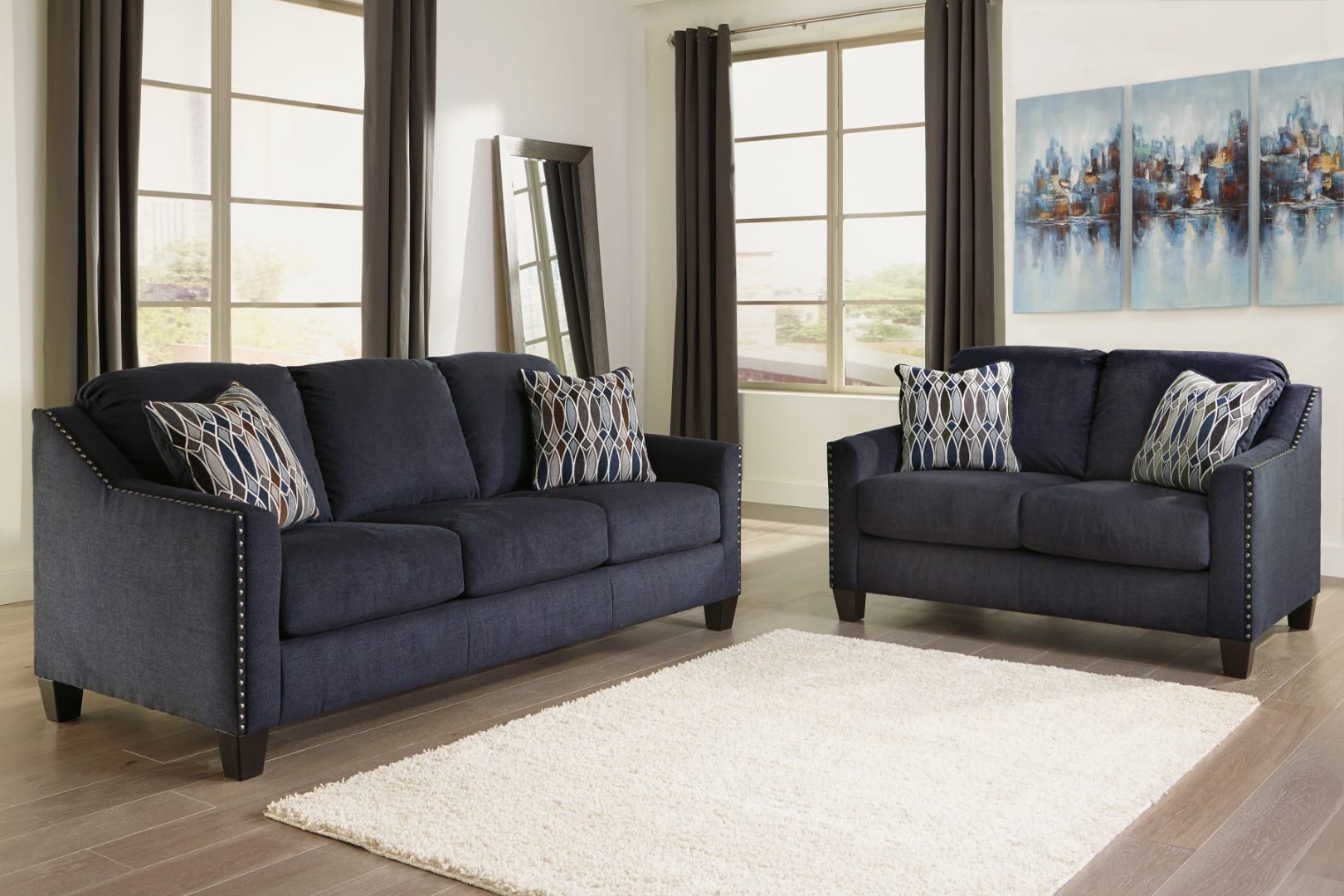 Creeal Heights Sofa and Loveseat