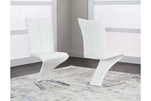 Anastasia White Dining Chair