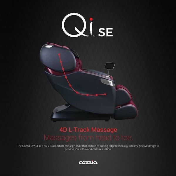 QI 4D MASSAGE CHAIR BY COZZIA  CZ-710 (QI SE)