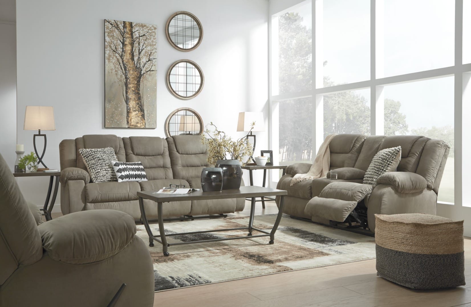 McCade Reclining Sofa And Loveseat