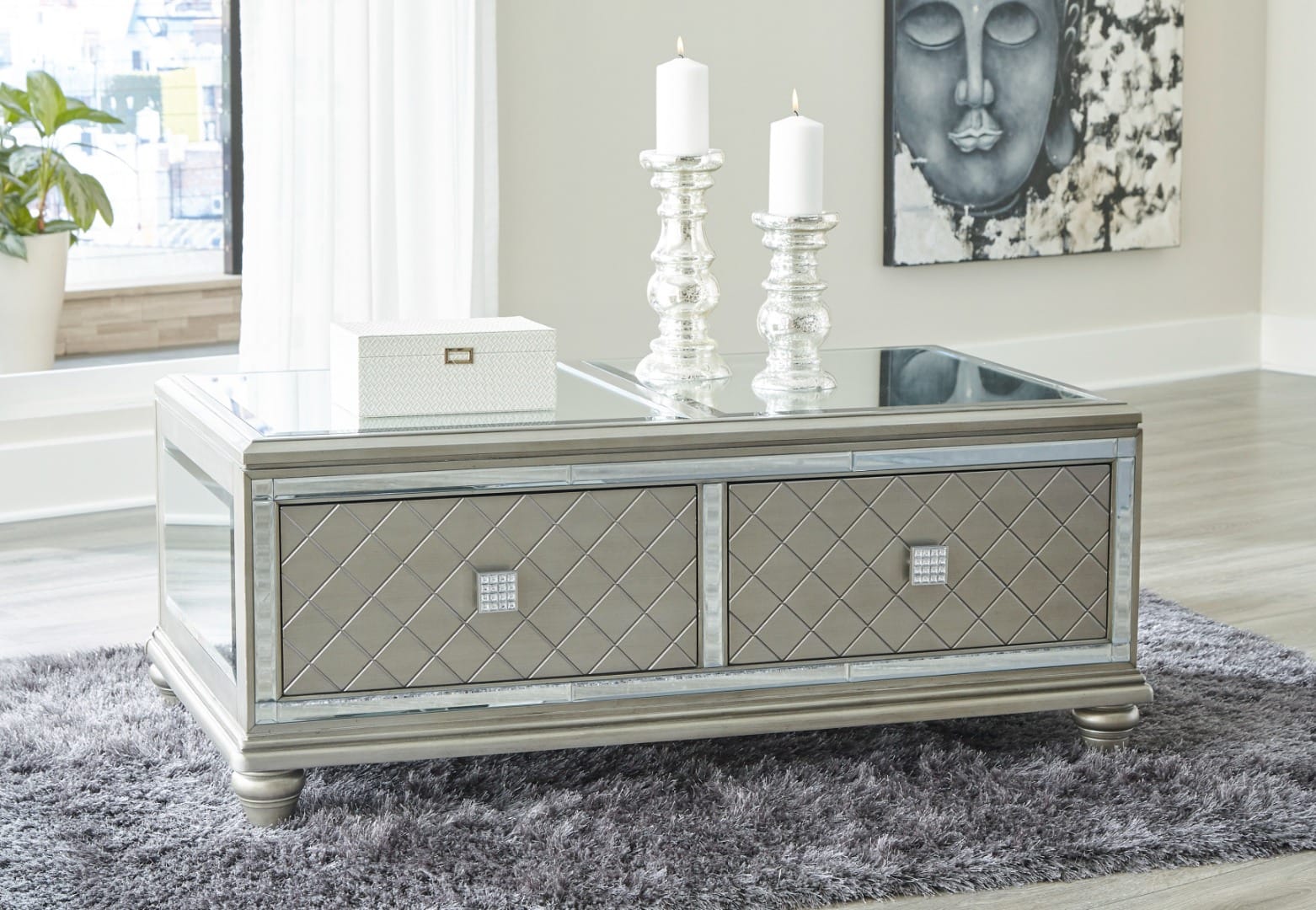Ashley Furniture - Chevanna Cocktail Table