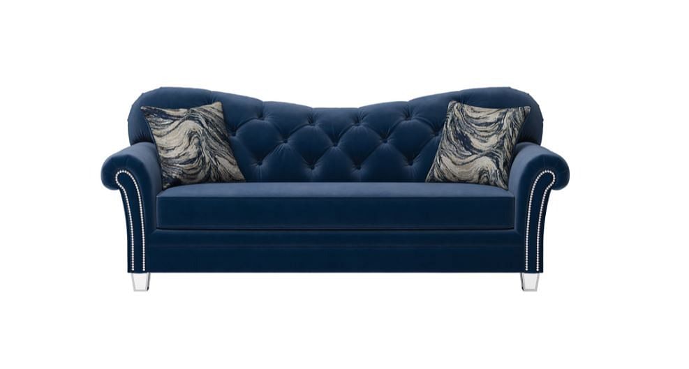 HOLLYWOOD SOFA SND LOVESEAT IN BLUE