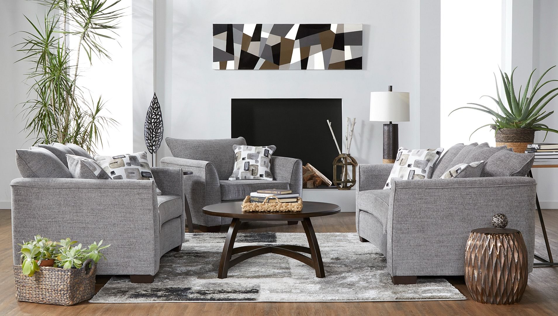 Seville Sofa and Loveseat Set
