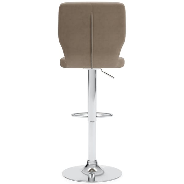 Ashley Furniture - Pollzen Taupe Bar Stool