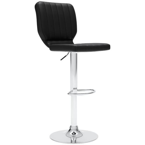 Ashley Furniture - Pollzen Black Bar Stool