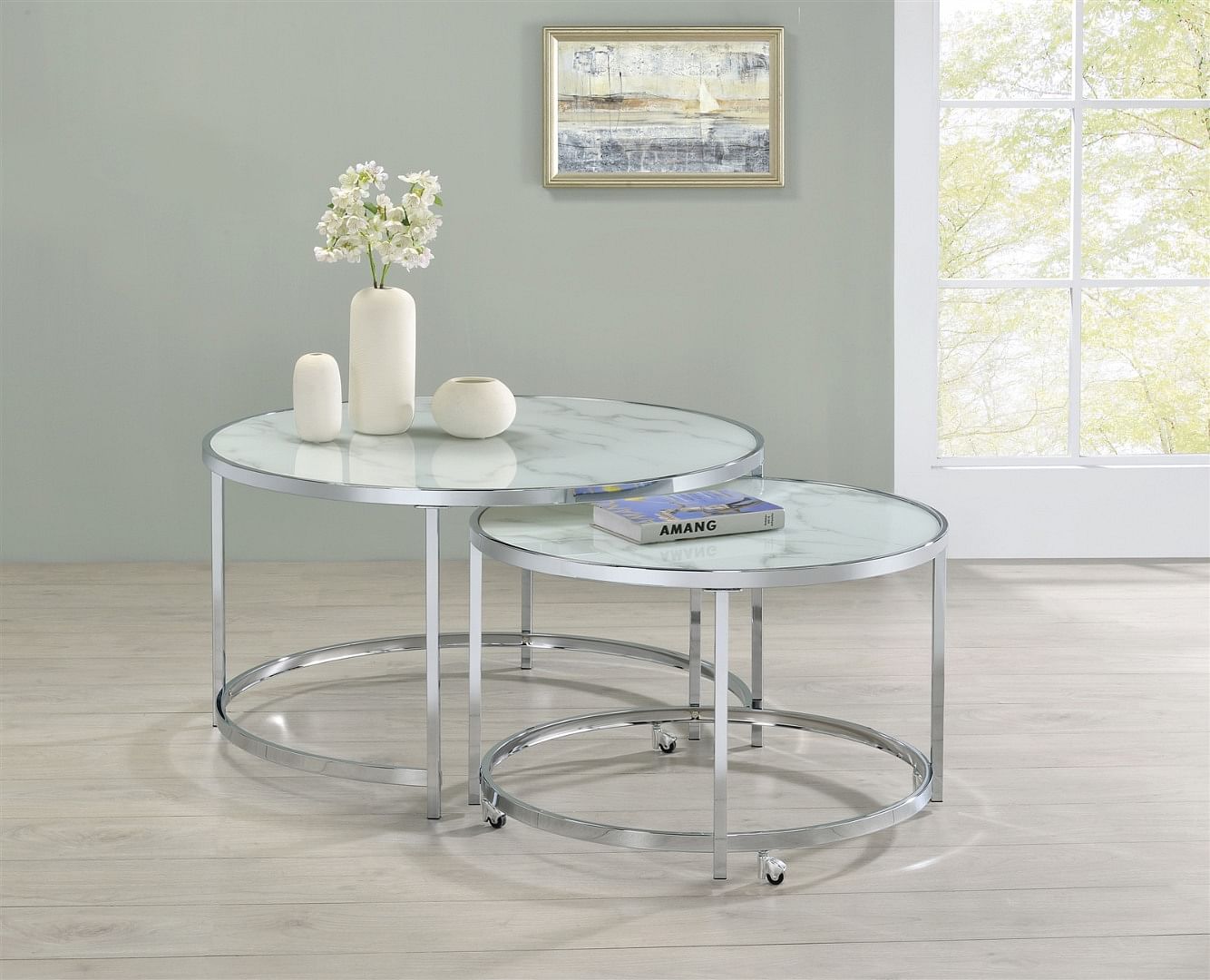 Paola 2 PC Coffee Table Set