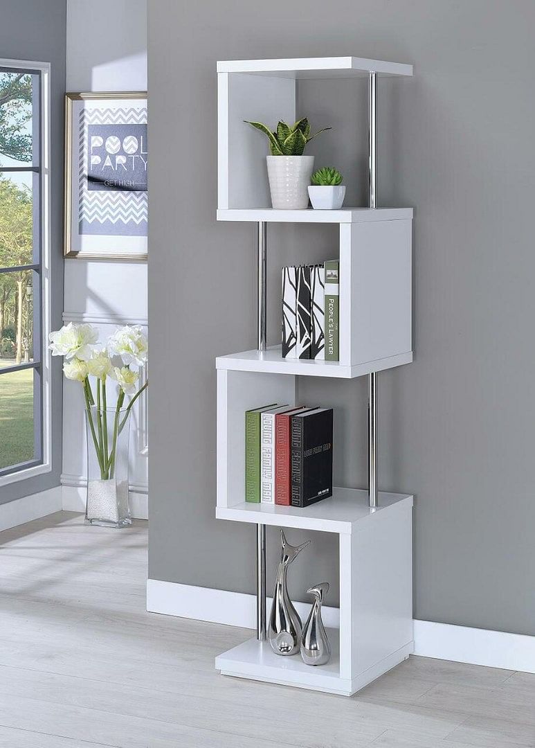 Quincy 4 Tier Bookcase