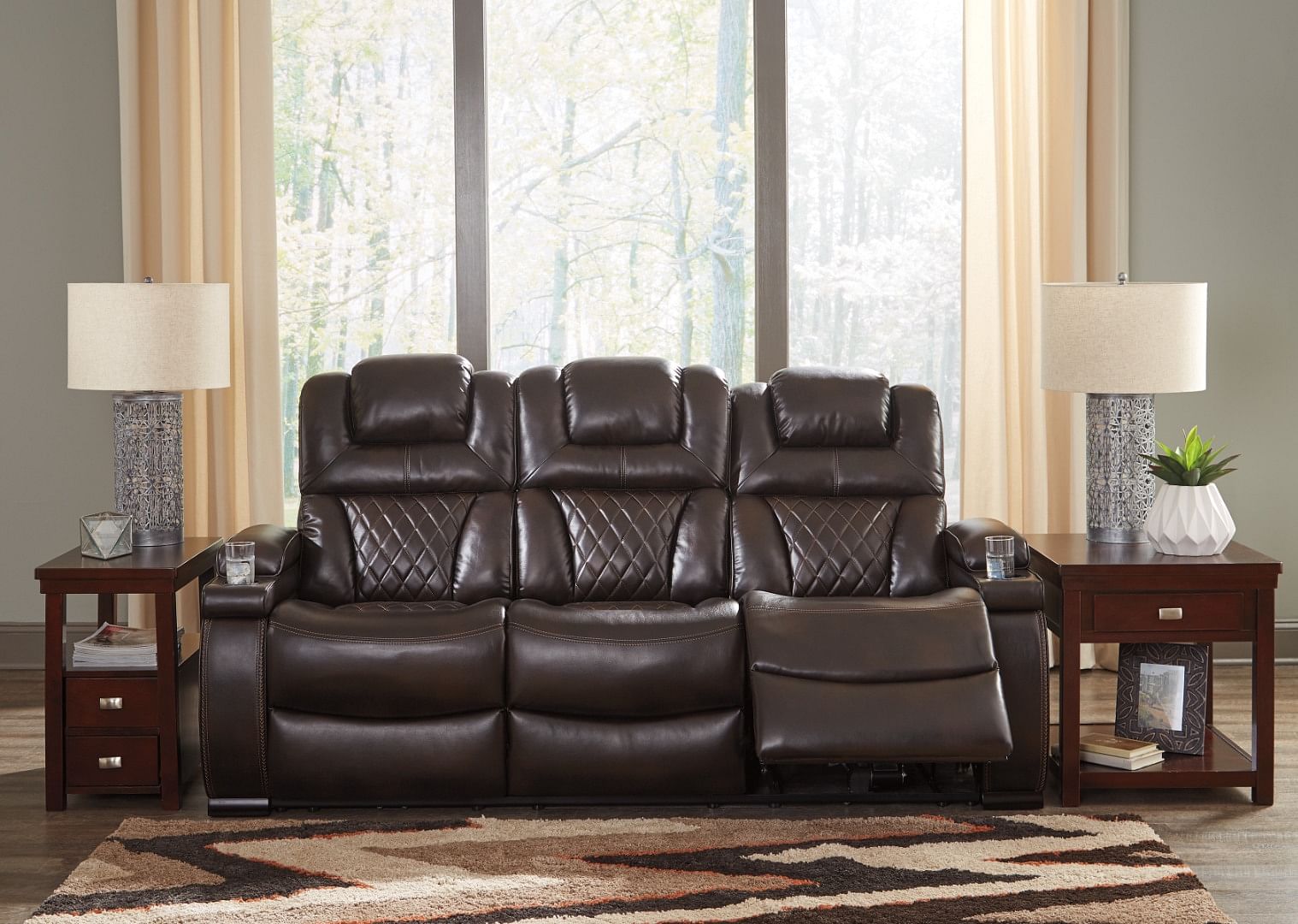 Ashley Furniture - Warnerton Power Reclining Sofa