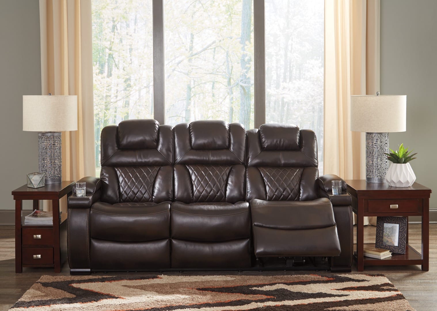 Ashley Furniture - Warnerton Power Reclining Sofa