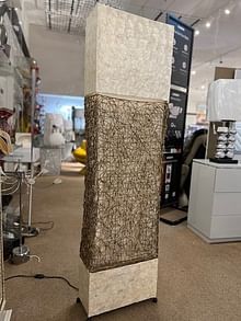 Rattan Bamboo Floor Lamp