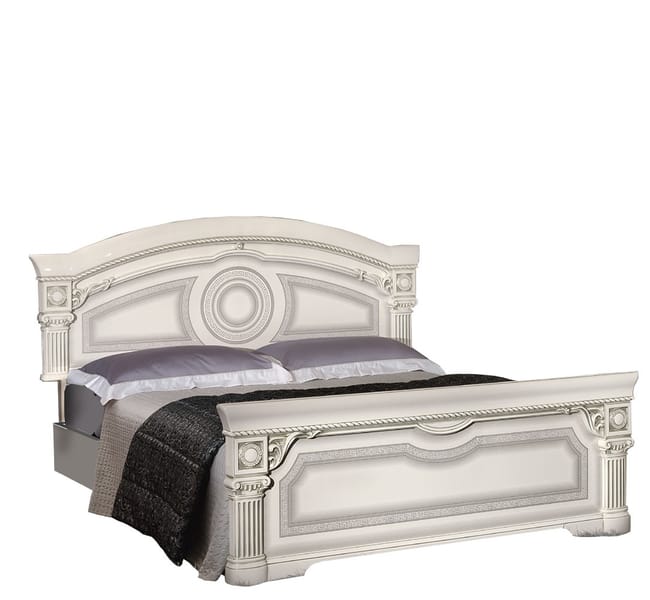 Aida White King Bedroom Set