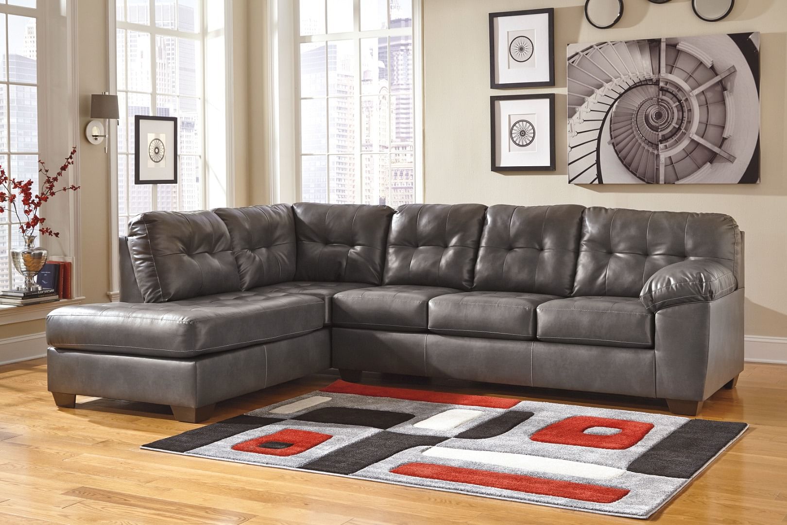 Ashley Furniture - Alliston 2-Piece Sectional with...