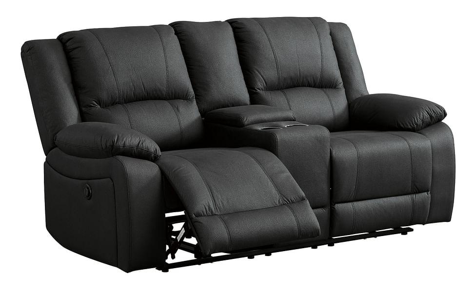 Ashley Furniture - Delafield Power Reclining Sofa Loveseat Set