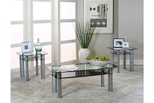 Valencia 3 PC Coffee Set in Black