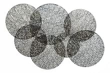 Black Metal Industrial Wall Decor